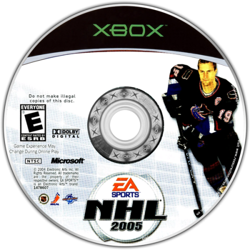 NHL 2005 (USA) Game Disc
